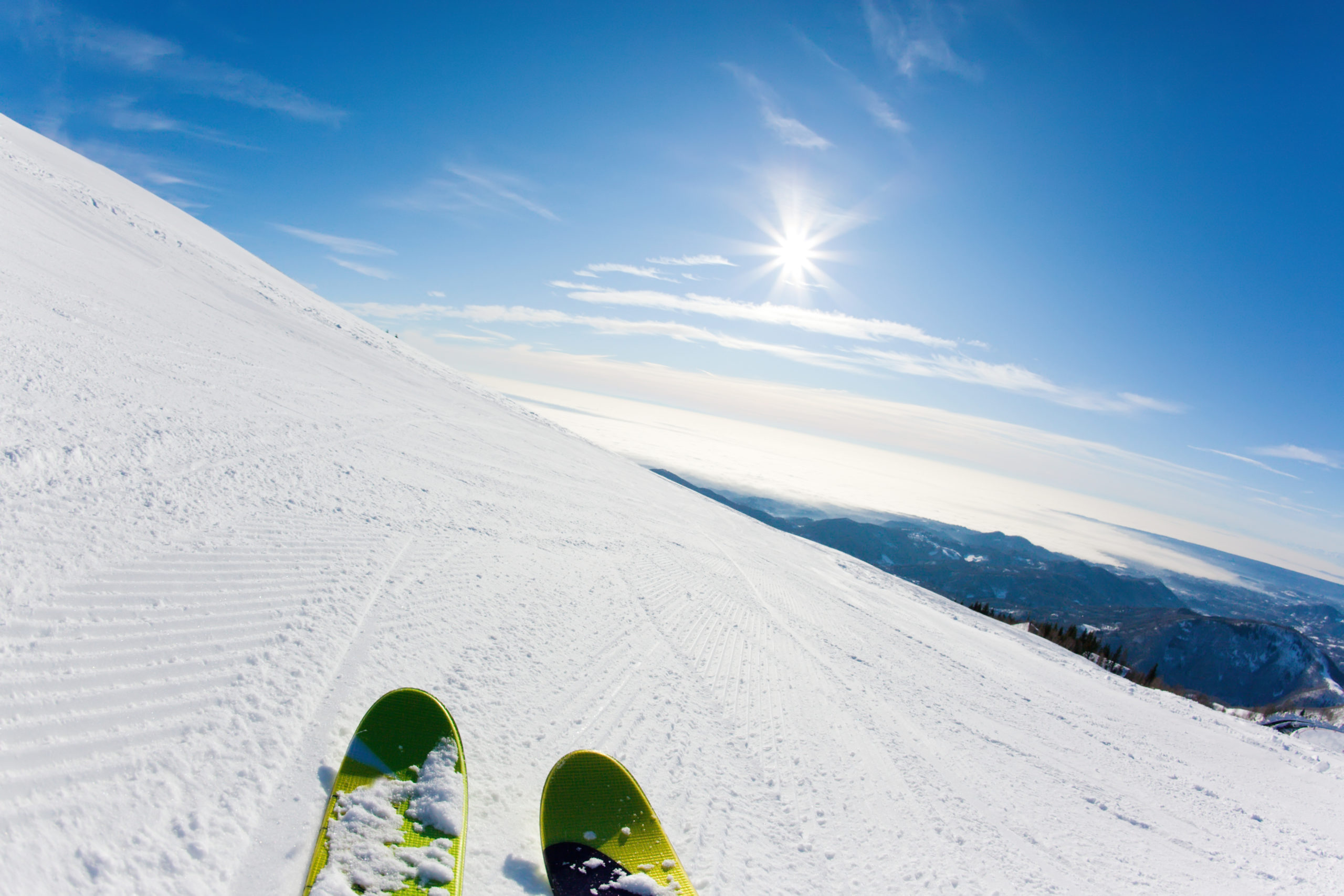 Les Alpes suisse prises d’assaut par les touristes en ce début de saison des sports d’hiver