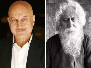 Anupam Kher dévoile une première image captivante de Rabindranath Tagore dans son prochain portrait